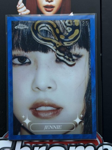 2026 topps chrome jennie - chrome,
