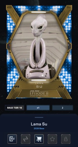 Topps star wars card - topps, trader
